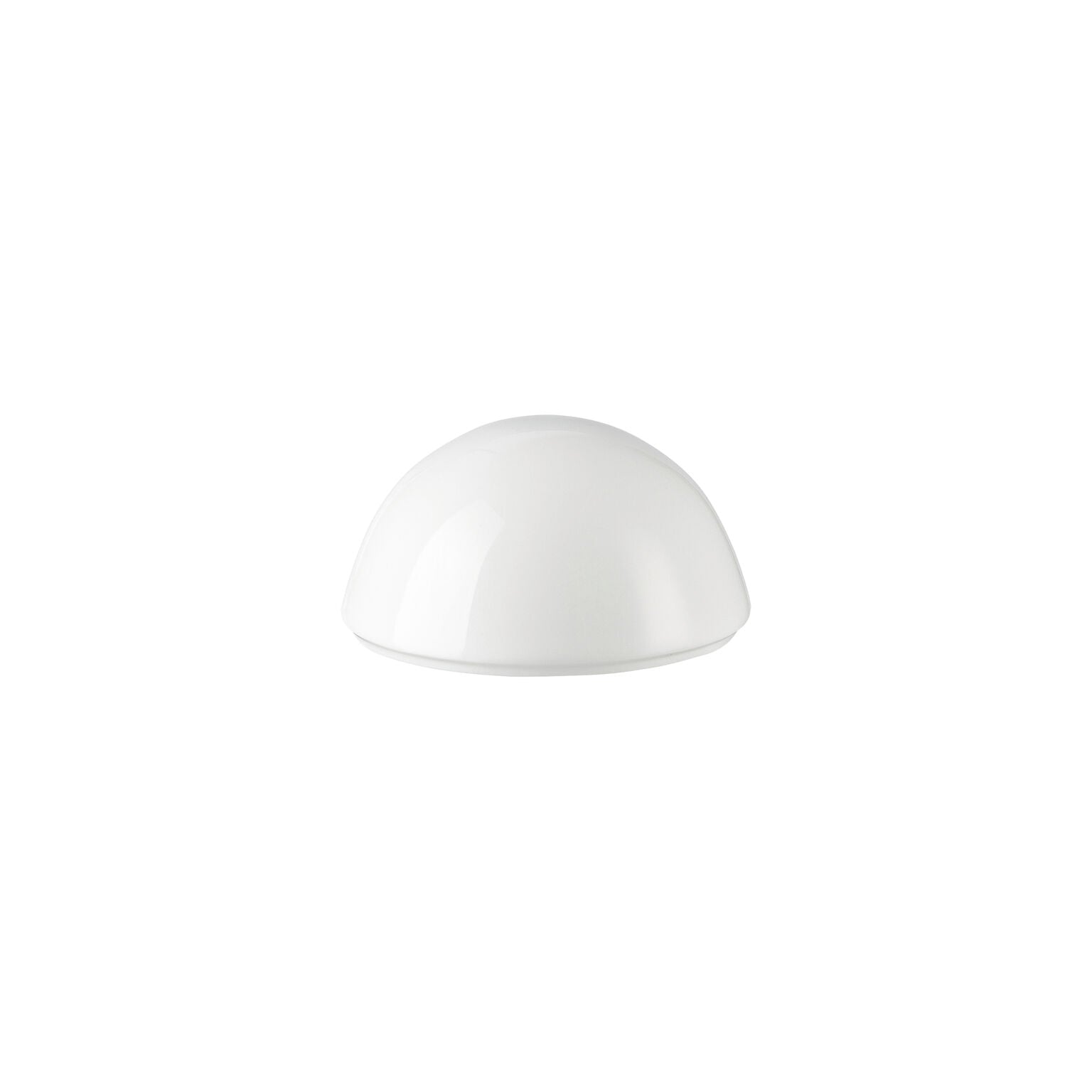 Rosenthal White Rosenthal Jade Sphera White Lid for rice plate front view