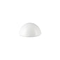 Rosenthal White Rosenthal Jade Sphera White Lid for rice plate front view