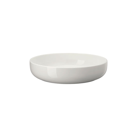 Rosenthal White Rosenthal Jade Lift White Plate deep 21 cm front view