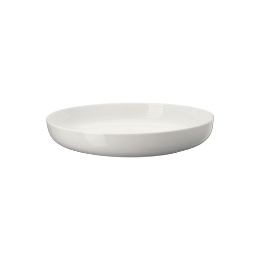Rosenthal White Rosenthal Jade Lift White Plate deep 24 cm front view
