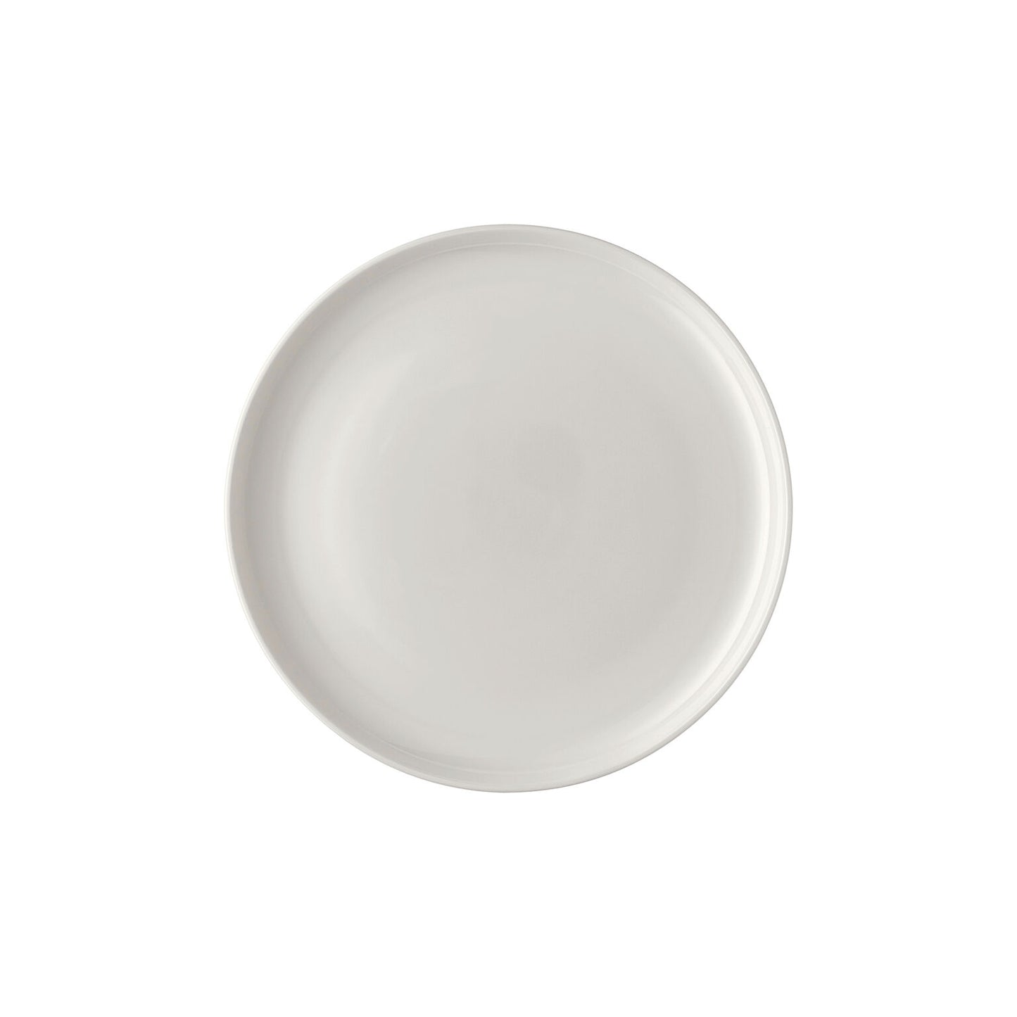 Rosenthal White Rosenthal Jade Lift White Plate 21 cm front view