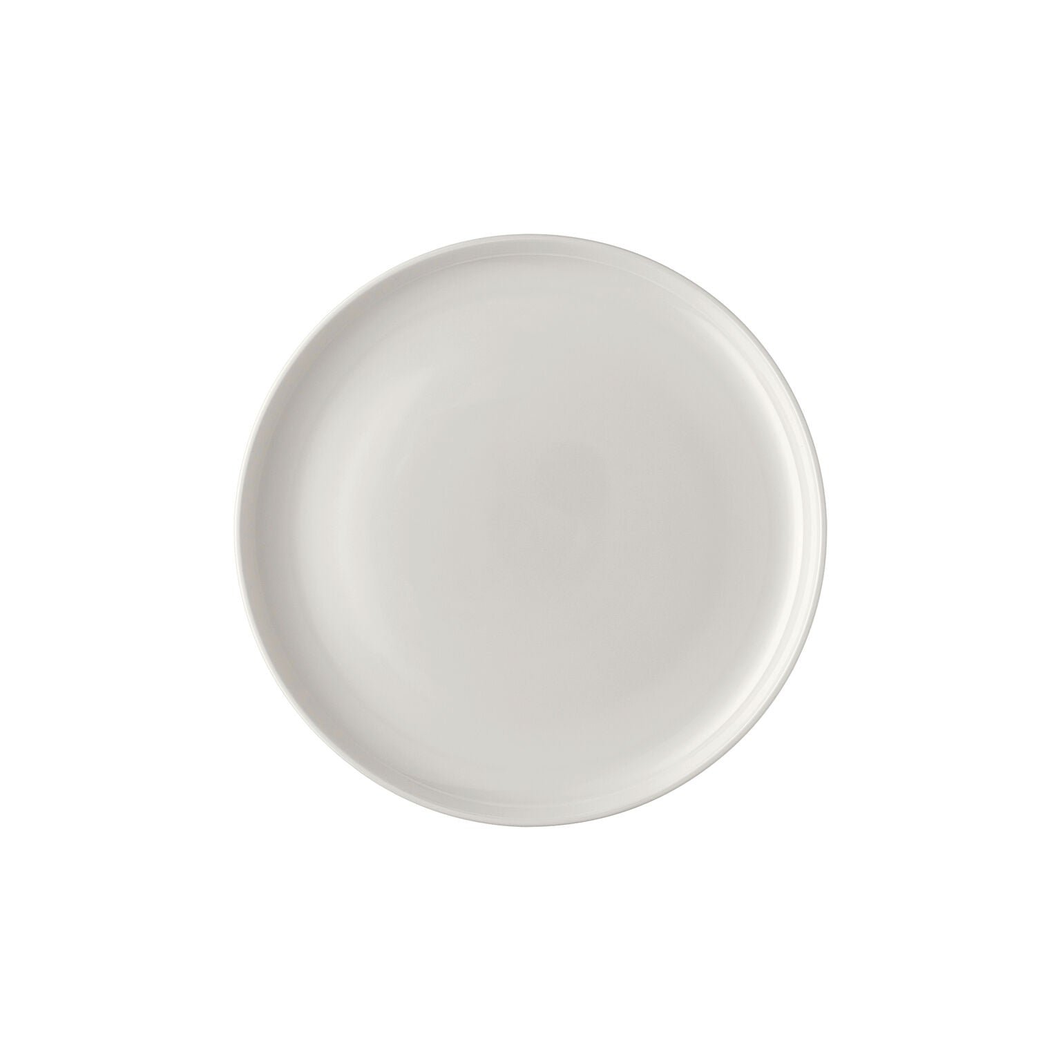 Rosenthal White Rosenthal Jade Lift White Plate 21 cm front view