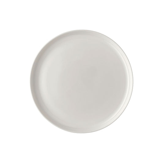 Rosenthal White Rosenthal Jade Lift White Plate 24 cm front view