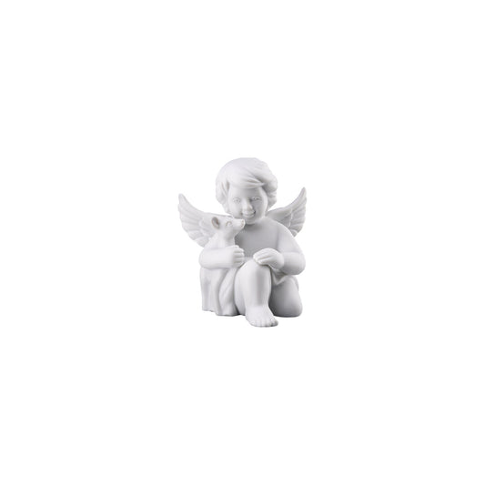 Rosenthal White matt Rosenthal Angel (Little) White matt Angel with bambi front view