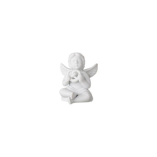 Rosenthal White matt Rosenthal Angel (Little) White matt Angel with pretzel front view