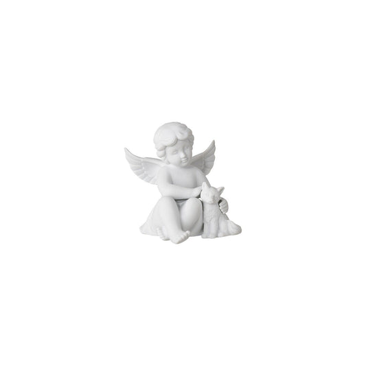 Rosenthal White matt Rosenthal Angel (Little) White matt Angel with fox front view