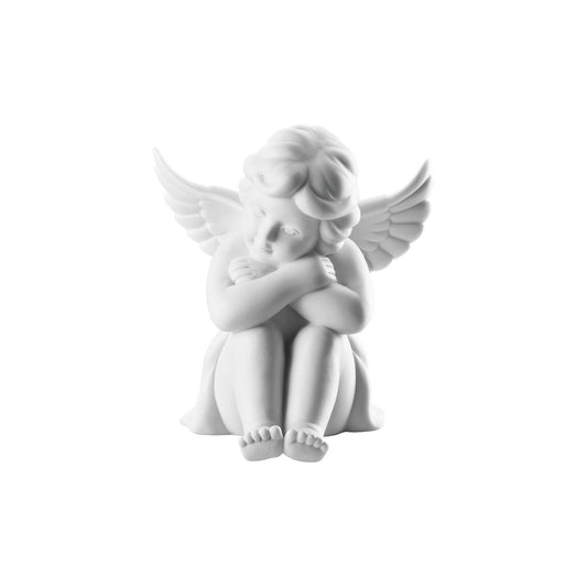 Rosenthal White matt Rosenthal Angel (Medium) White matt Angel sitting front view