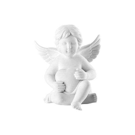 Rosenthal White matt Rosenthal Angel (Medium) White matt Angel with heart front view