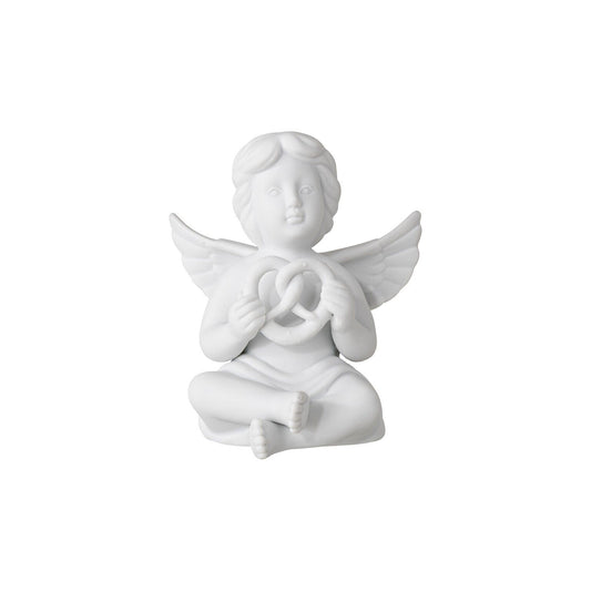 Rosenthal White matt Rosenthal Angel (Medium) White matt Angel with pretzel front view