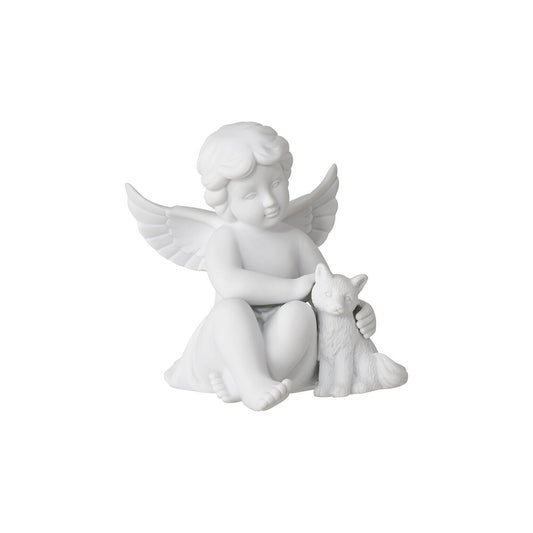 Rosenthal White matt Rosenthal Angel (Medium) White matt Angel with fox front view