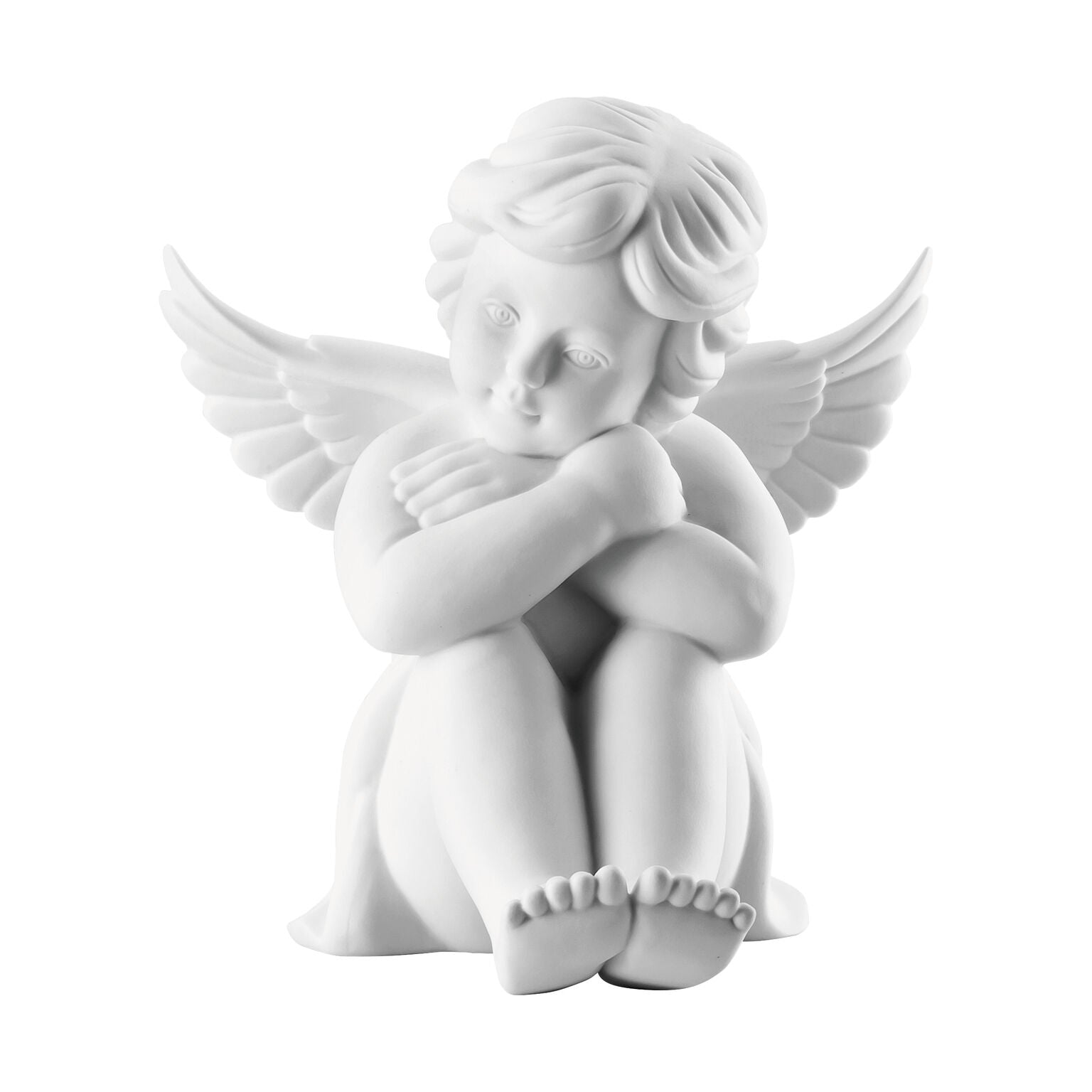 Rosenthal White matt Rosenthal Angel (Large) White matt Angel sitting front view