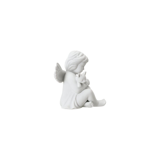 Rosenthal White matt Rosenthal Angel (Large) White matt Angel with cat front view