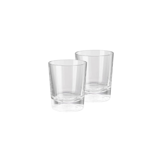Versace Medusa Lumière 2nd Edition Clear Goblets (Set of 2) – Juice Glasses front view