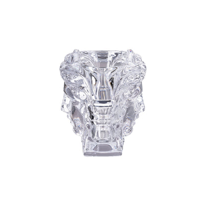 Versace Medusa Grande Clear Crystal Vase – 19 cm alternate view 3