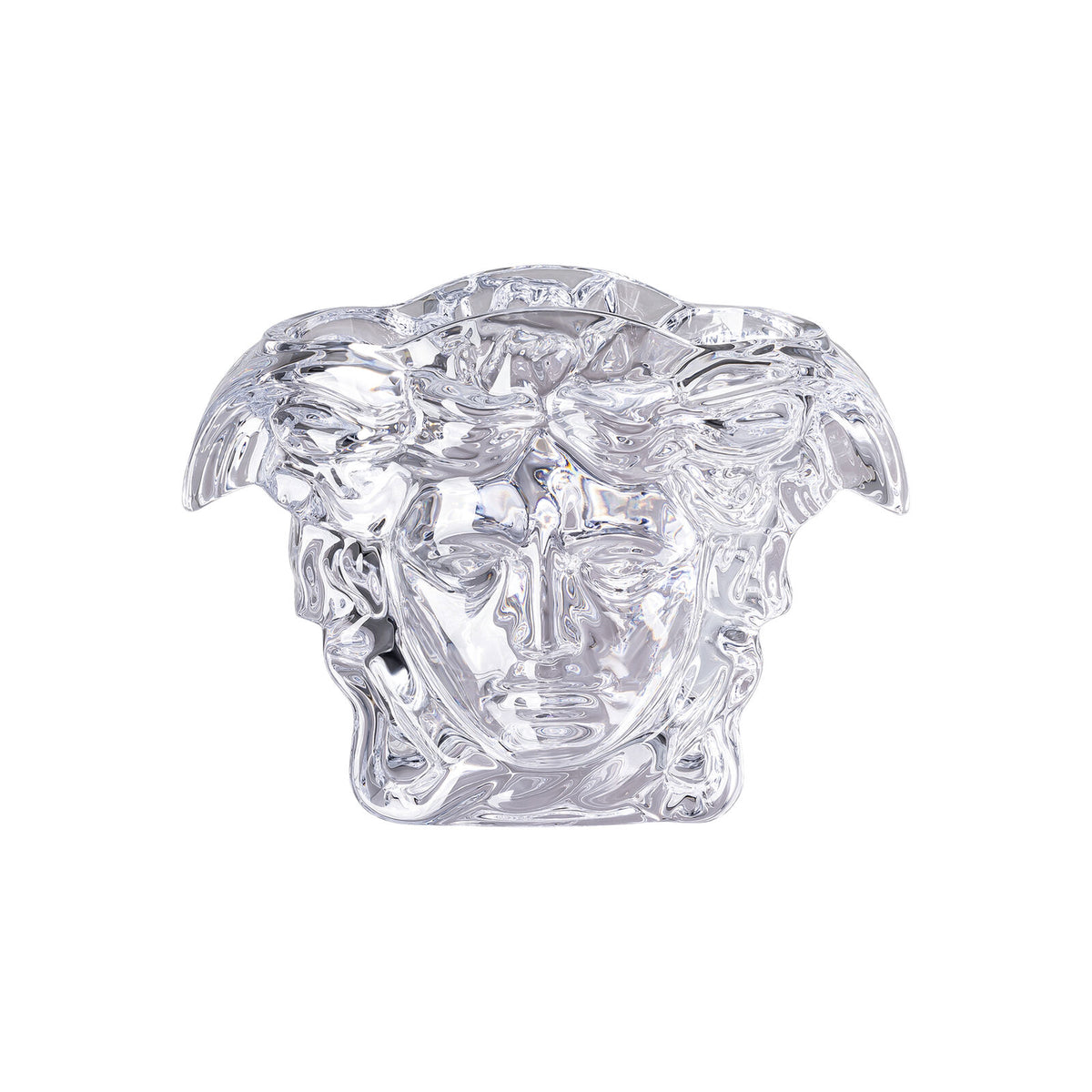 Versace Medusa Grande Clear Crystal Vase – 19 cm alternate view 5