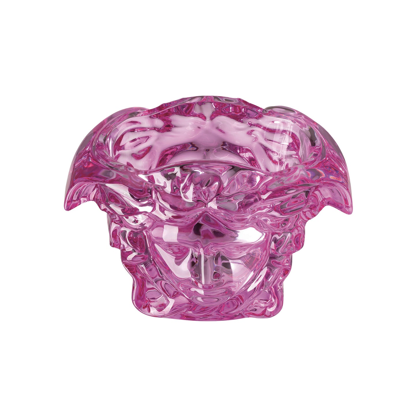 Versace Medusa Grande Pink Crystal Vase – 19 cm alternate view 3