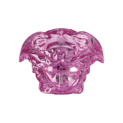 Versace Medusa Grande Pink Crystal Vase – 19 cm alternate view 3