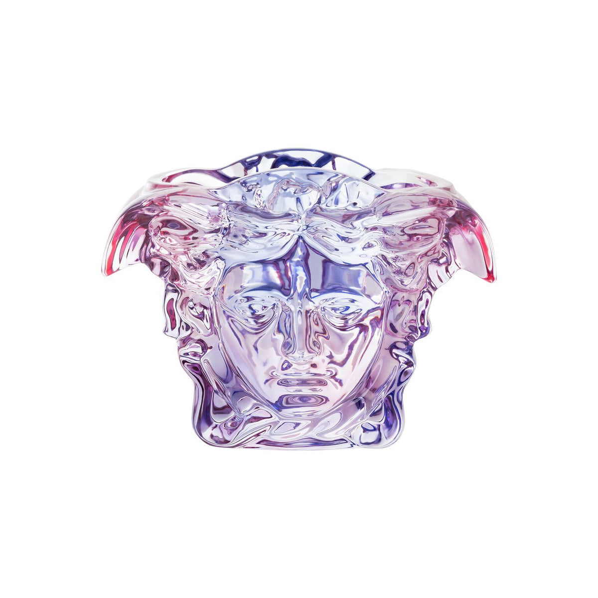 Versace Medusa Grande Pink-Blue Vase 19 cm (2026) front view