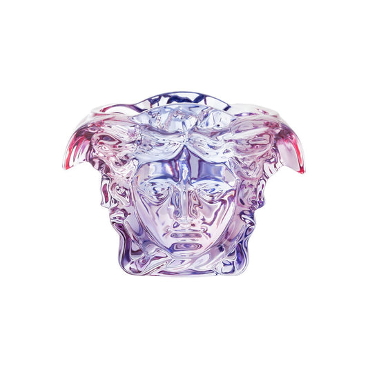 Versace Medusa Grande Pink-Blue Vase 19 cm (2026) front view