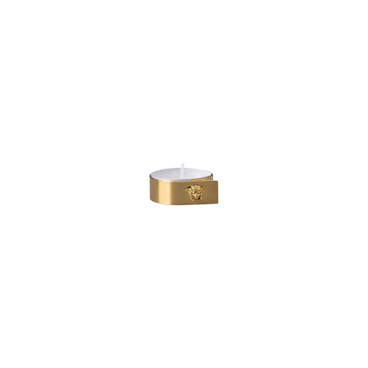 Versace Medusa Gold Tea light front view