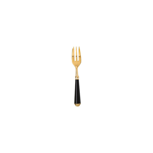 Versace - ME-DECO Gold plated Cake fork front view