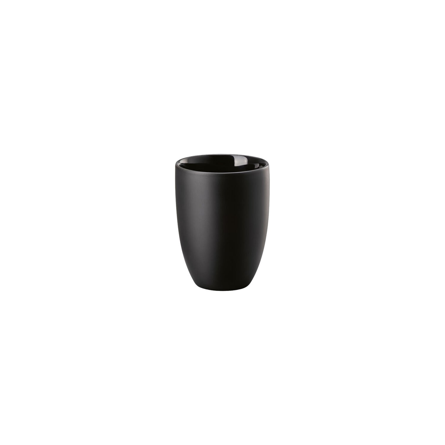 Rosenthal Delicate Black Rosenthal the mug+ Delicate Black Mug double-walled front view