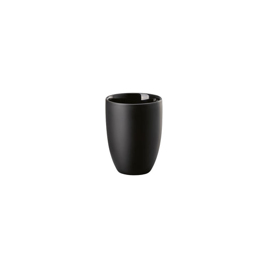 Rosenthal Delicate Black Rosenthal the mug+ Delicate Black Mug double-walled front view