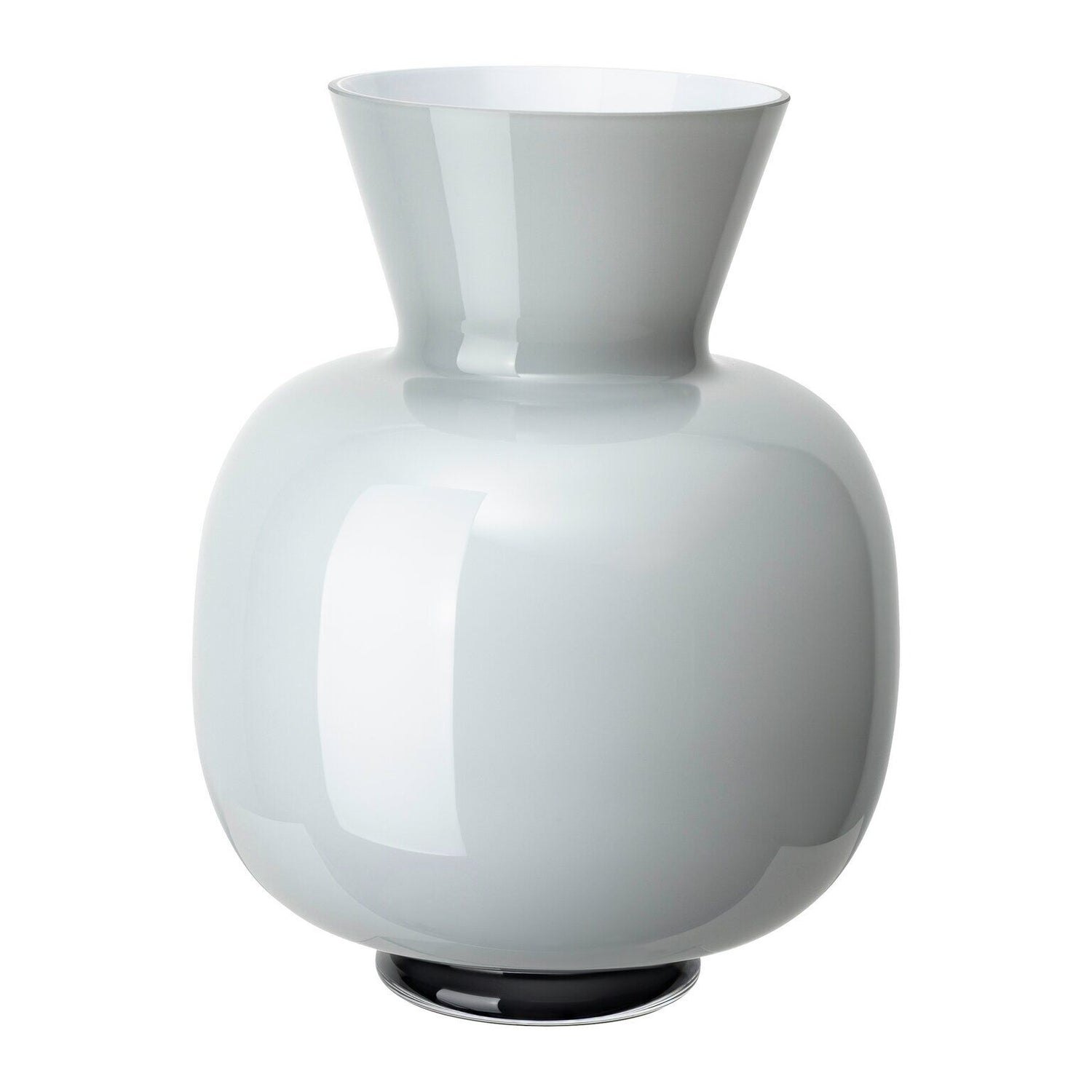 Rosenthal Lightgrey - Glasss Rosenthal Anna Lightgrey - Glasss Vase 34 cm front view