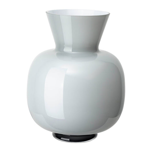 Rosenthal Lightgrey - Glasss Rosenthal Anna Lightgrey - Glasss Vase 34 cm front view