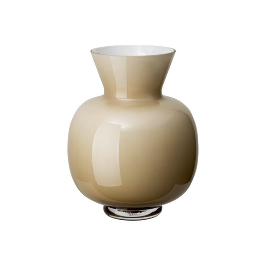 Rosenthal Beige - Glasss Rosenthal Anna Beige - Glasss Vase 24 cm front view