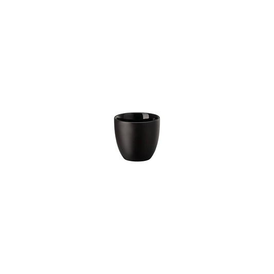Rosenthal Delicate Black Rosenthal the cup+ Delicate Black Espresso dbl-walled front view