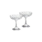 Rosenthal Schliff Rosenthal Vyras Schliff Set 2Champ.-saucer front view