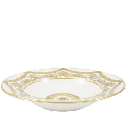 Royal Crown Derby Pearl Palace Rim Soup Bowl (21cm) – alternate official product image