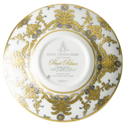 Royal Crown Derby Pearl Palace Coffee Saucer (11.5cm) – alternate official product image