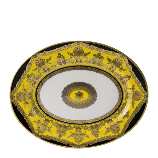Royal Crown Derby Amber Palace Oval Dish (34cm) – official product image