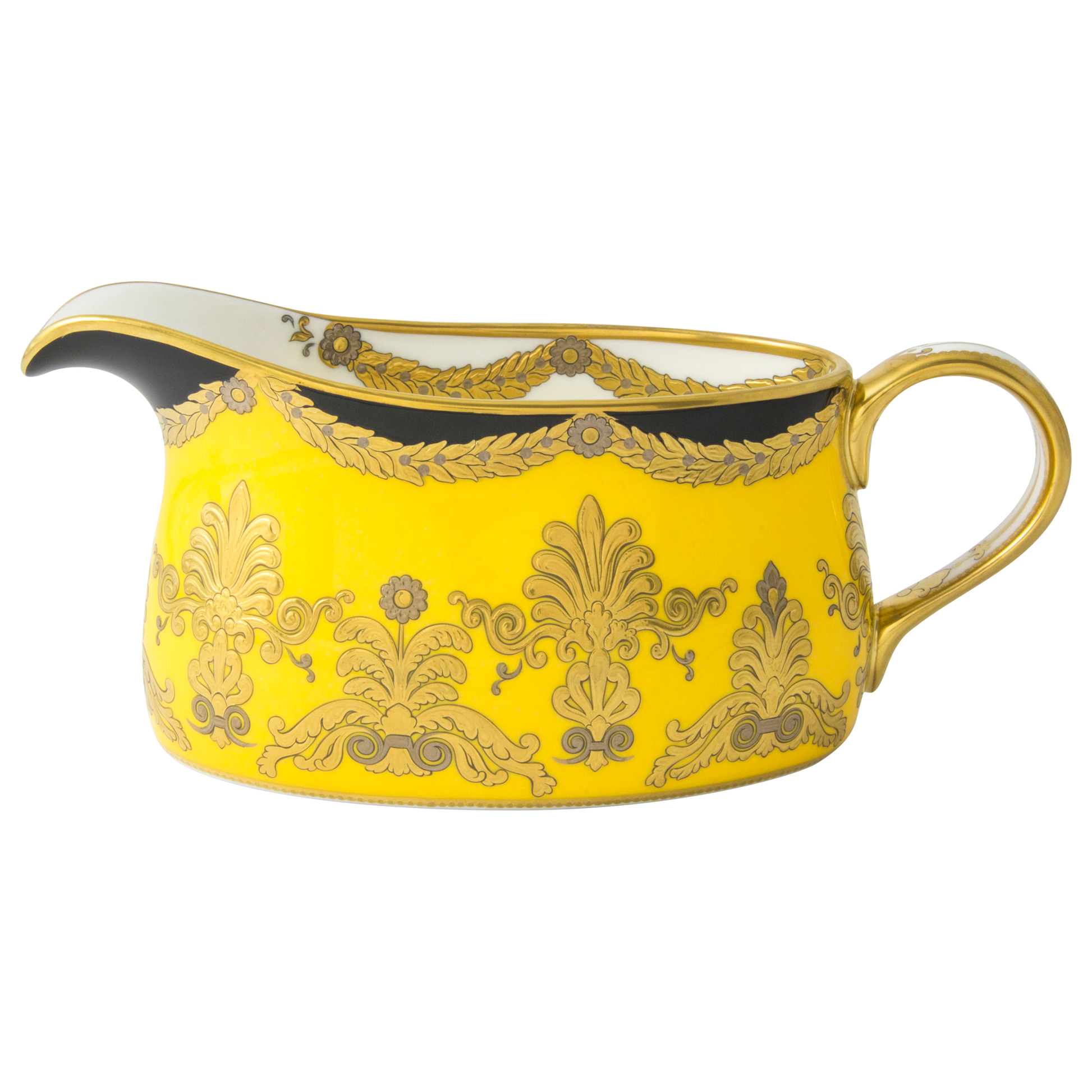 Royal Crown Derby Amber Palace Sauce Boat Stand (21cm) – official product image