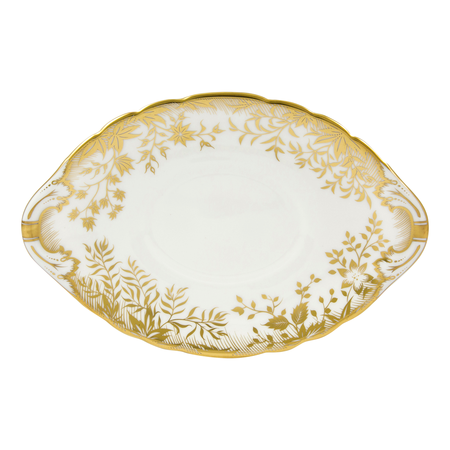 Royal Crown Derby Arboretum Sauce Boat Stand (21cm) – official product image