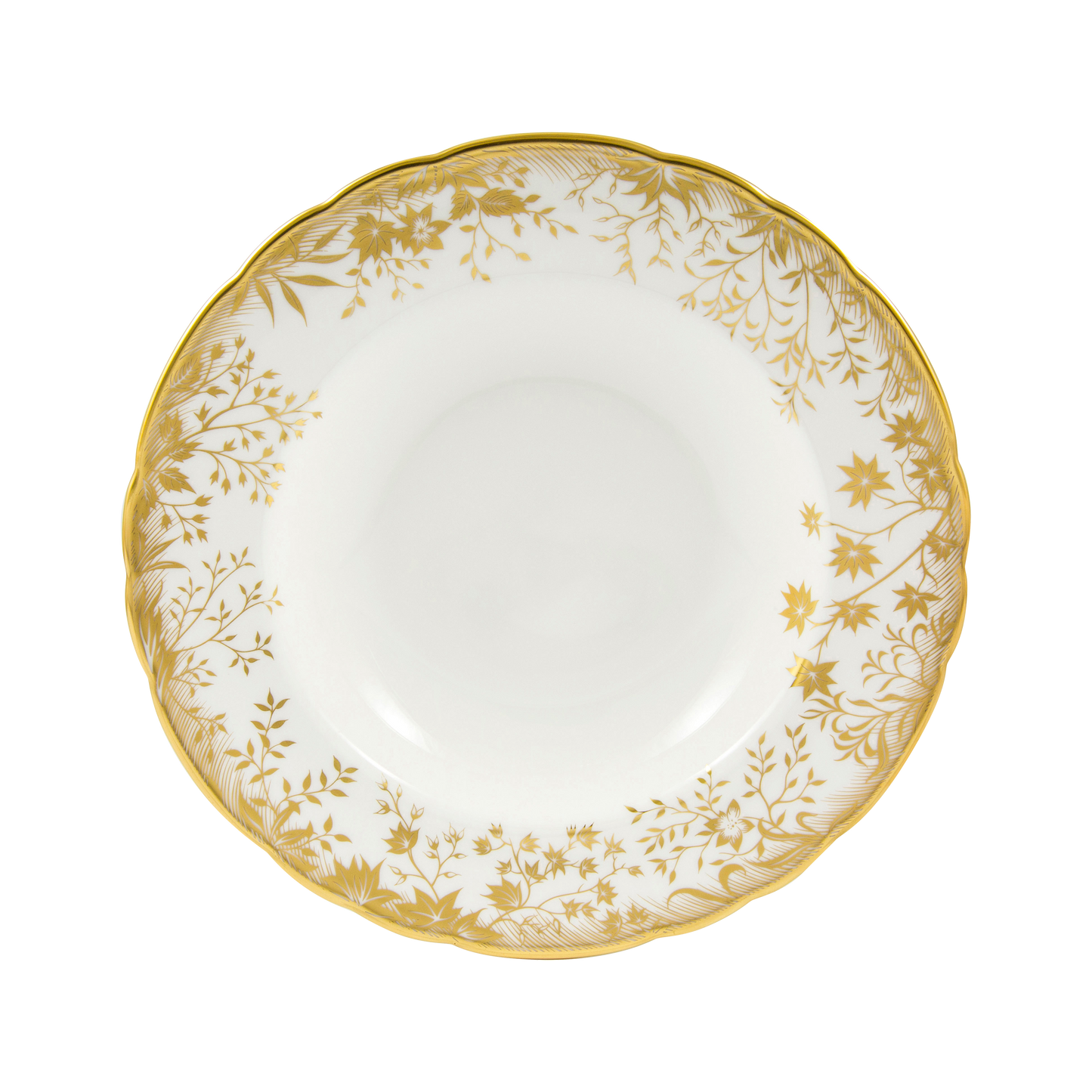 Royal Crown Derby Arboretum Rim Soup Bowl (21cm) – official product image