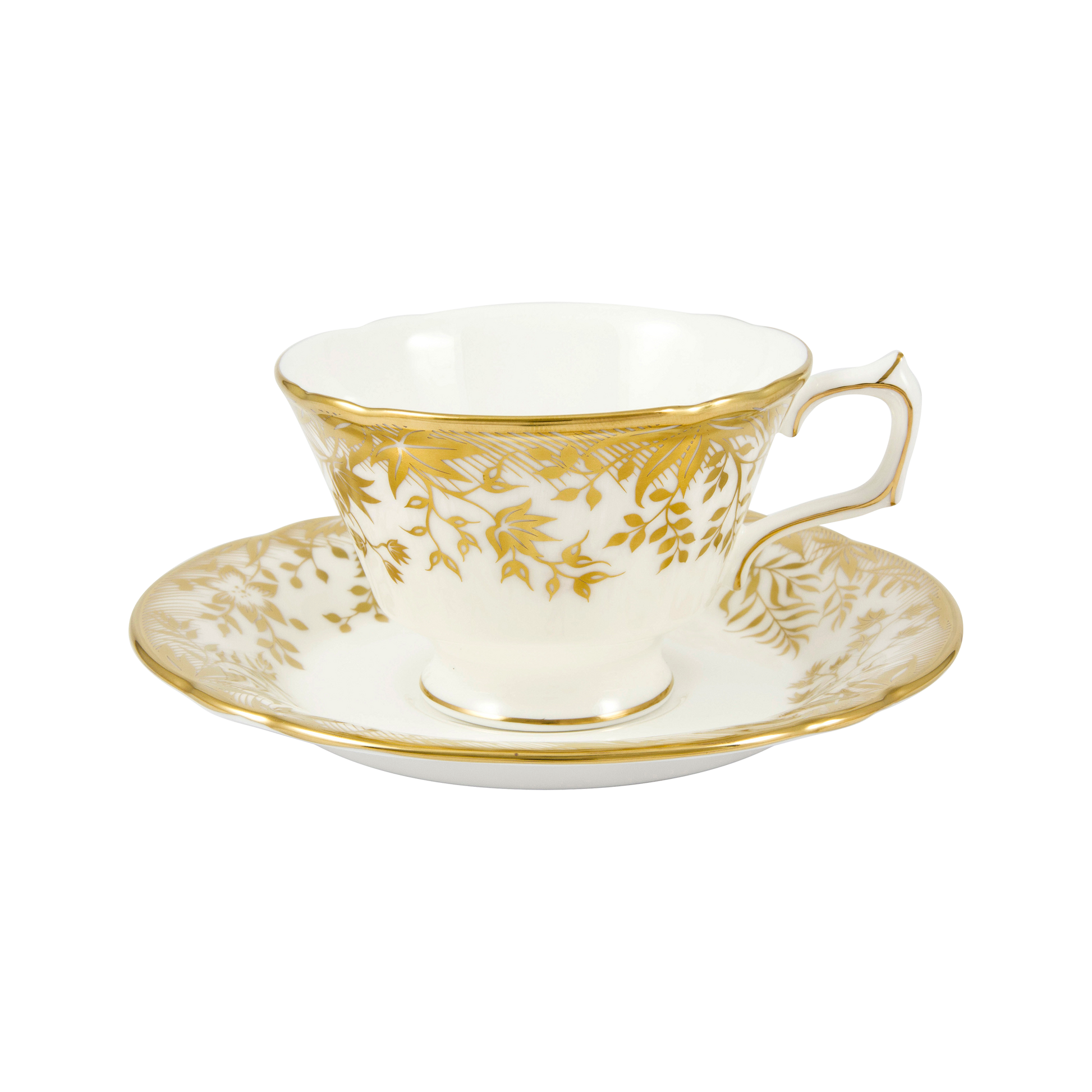 Royal Crown Derby Arboretum Tea Saucer (14cm) – alternate official product image