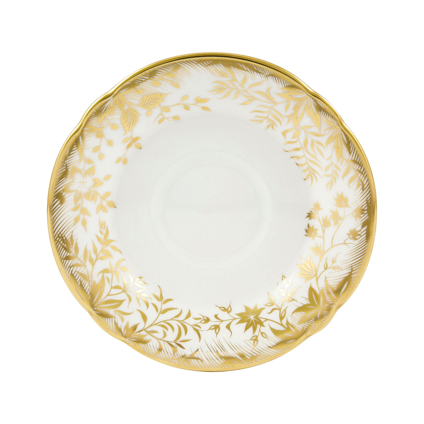 Royal Crown Derby Arboretum Tea Saucer (14cm) – official product image