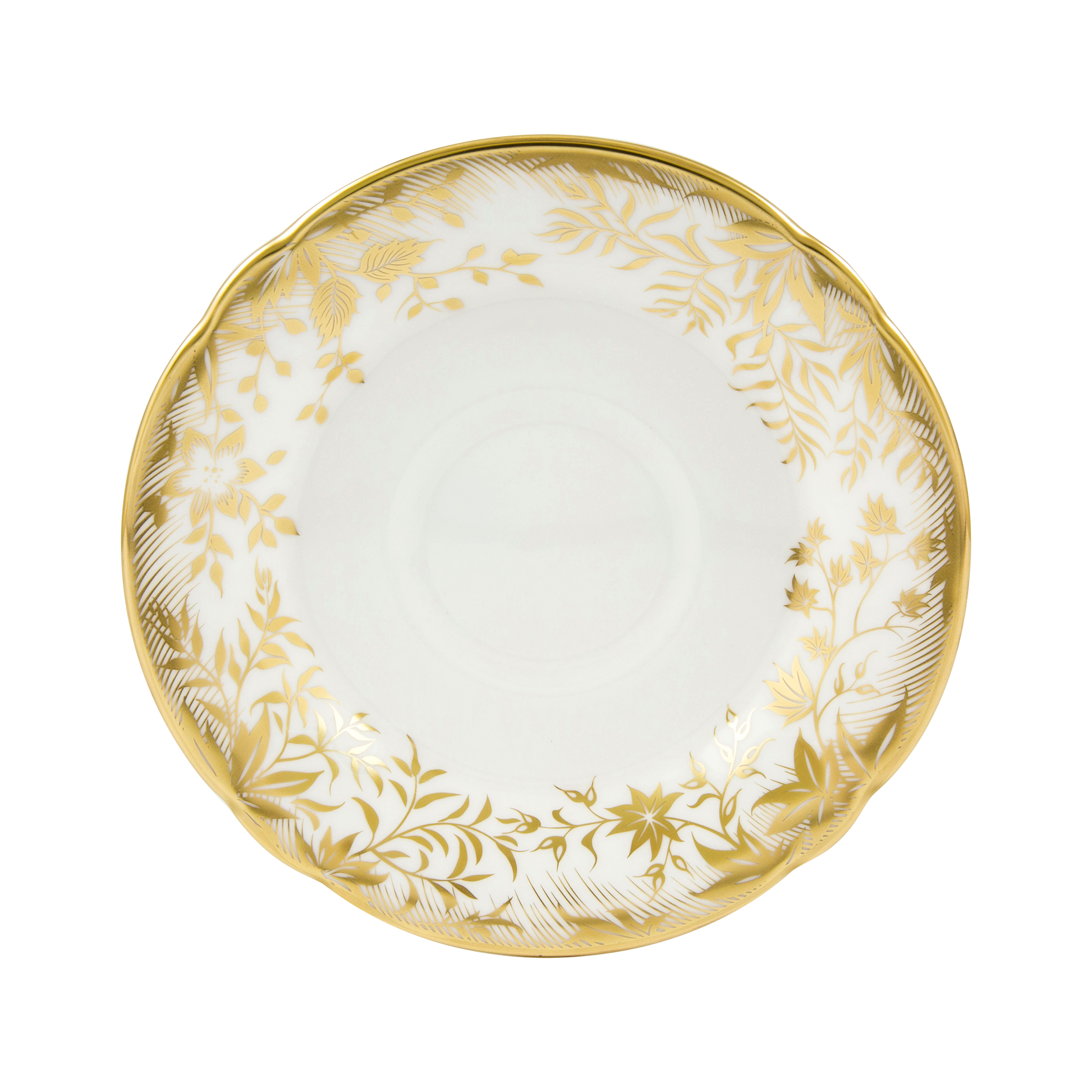 Royal Crown Derby Arboretum Tea Saucer (14cm) – official product image