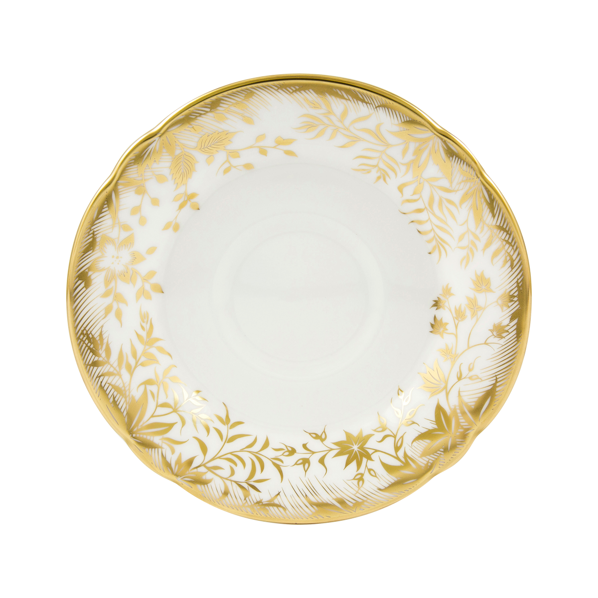Royal Crown Derby Arboretum Tea Saucer (14cm) – official product image