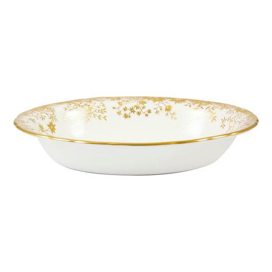Royal Crown Derby Arboretum Open Vegetable Dish (24cm) – official product image