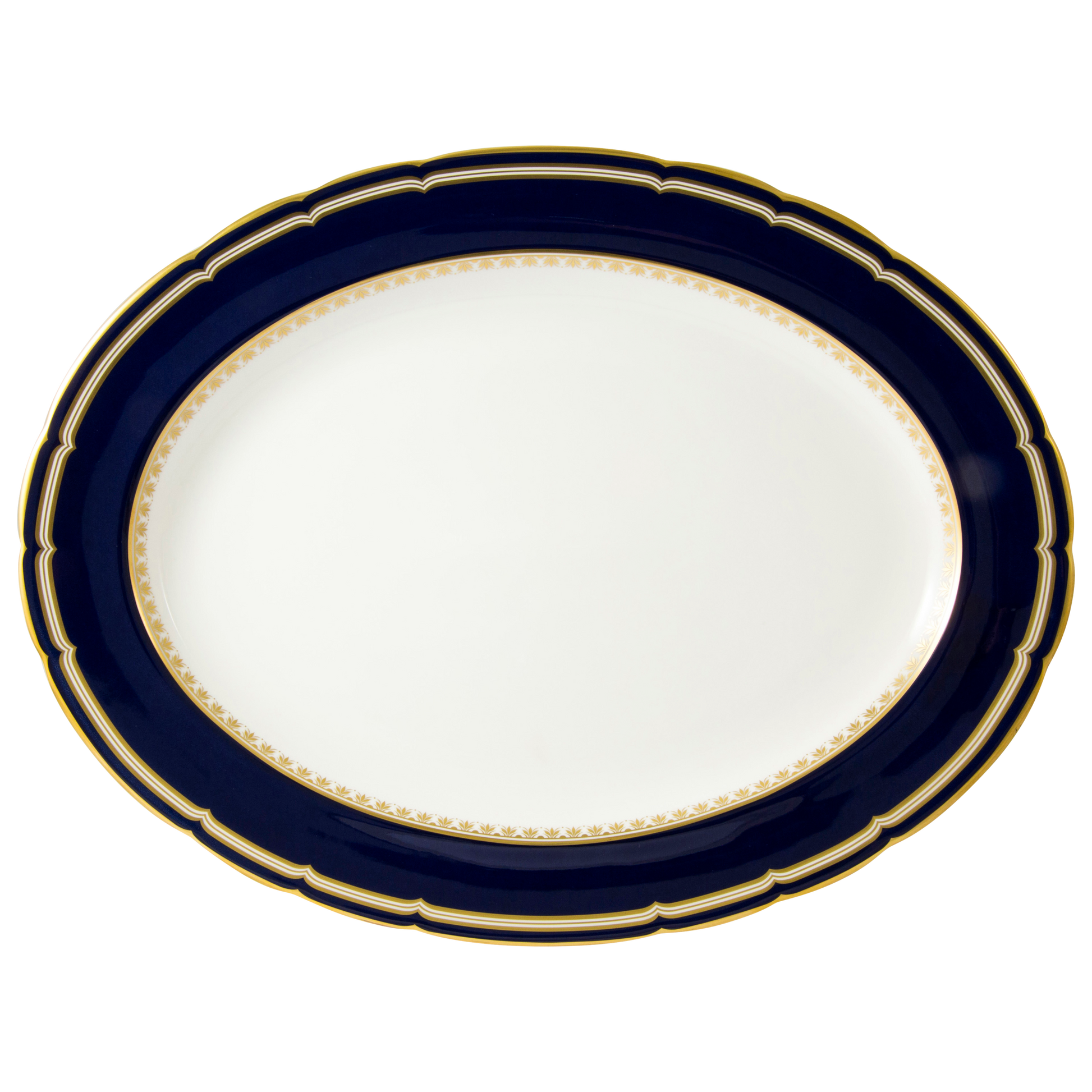 Royal Crown Derby Ashbourne Oval Dish (41cm) – official product image