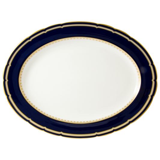 Royal Crown Derby Ashbourne Oval Dish (41cm) – official product image