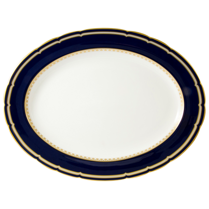 Royal Crown Derby Ashbourne Oval Dish (41cm) – official product image