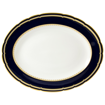 Royal Crown Derby Ashbourne Oval Dish (34cm) – official product image
