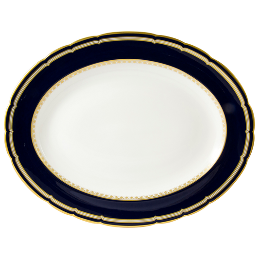 Royal Crown Derby Ashbourne Oval Dish (34cm) – official product image