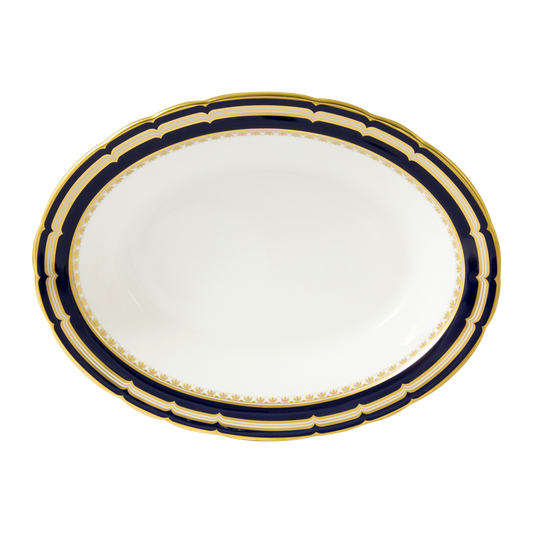Royal Crown Derby Ashbourne Open Vegetable Dish (24cm) – official product image