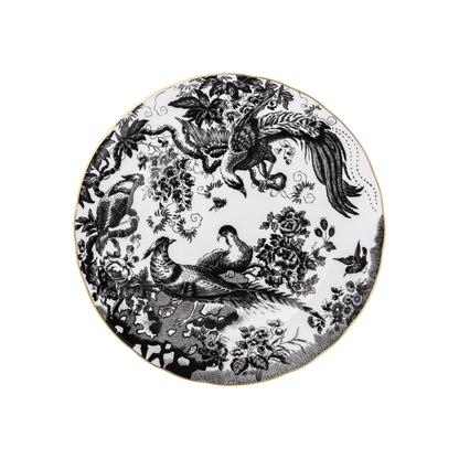 Royal Crown Derby Aves Black Accent Plate (21cm) – official product image